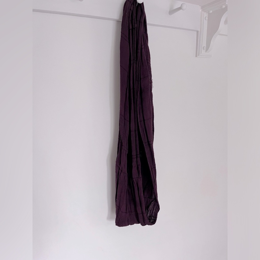 Purple/Burgundy Infinity Scarf